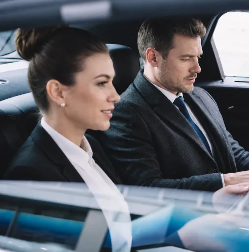 chauffeur vtc roissy cdg passager transfert aeroport
